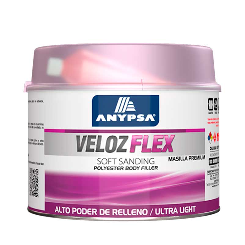 Masilla velozflex + catalizador Anypsa A172