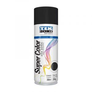 Pintura en spray negro mate (uso general) Tekbond