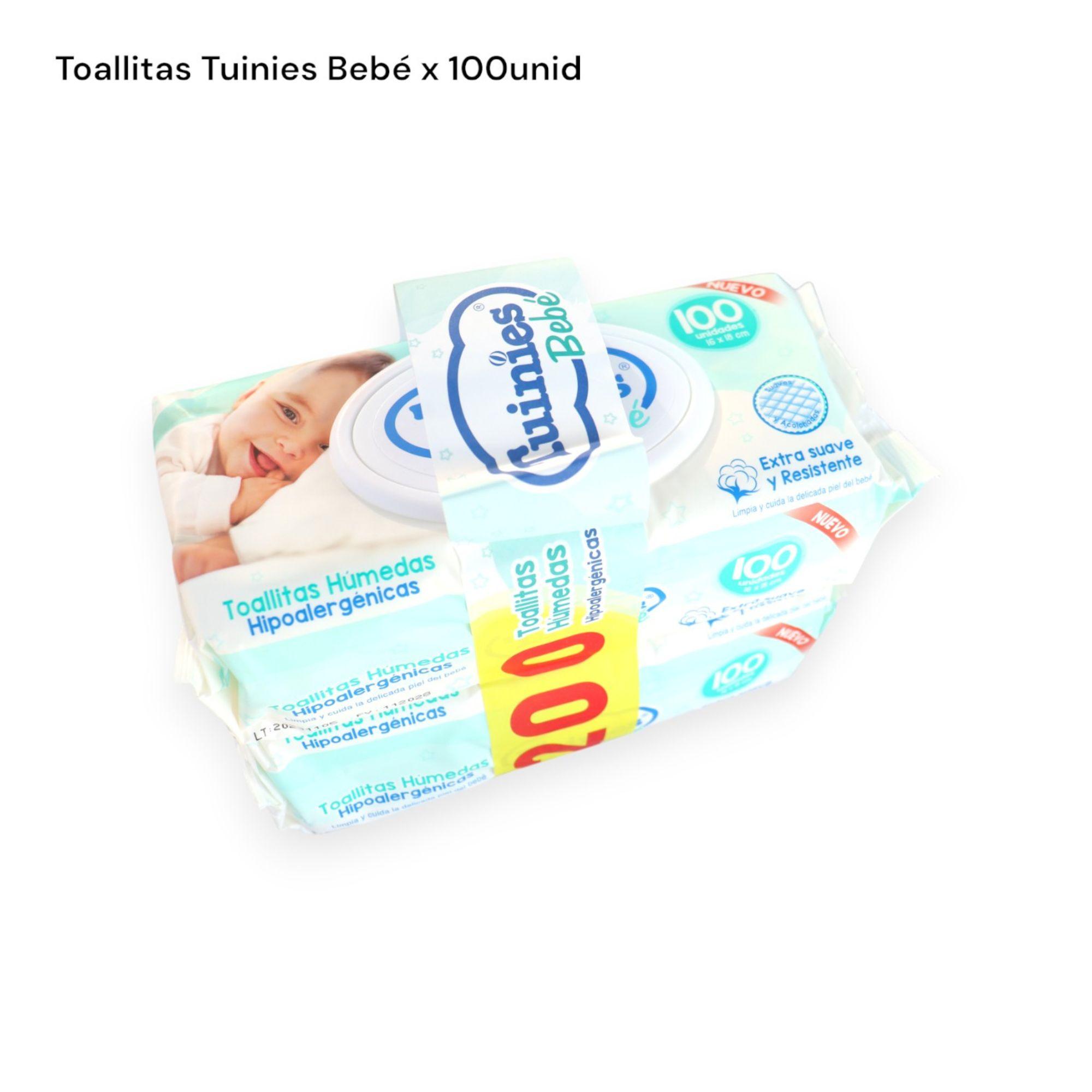 Toallitas Tuinies Bebé pack x2