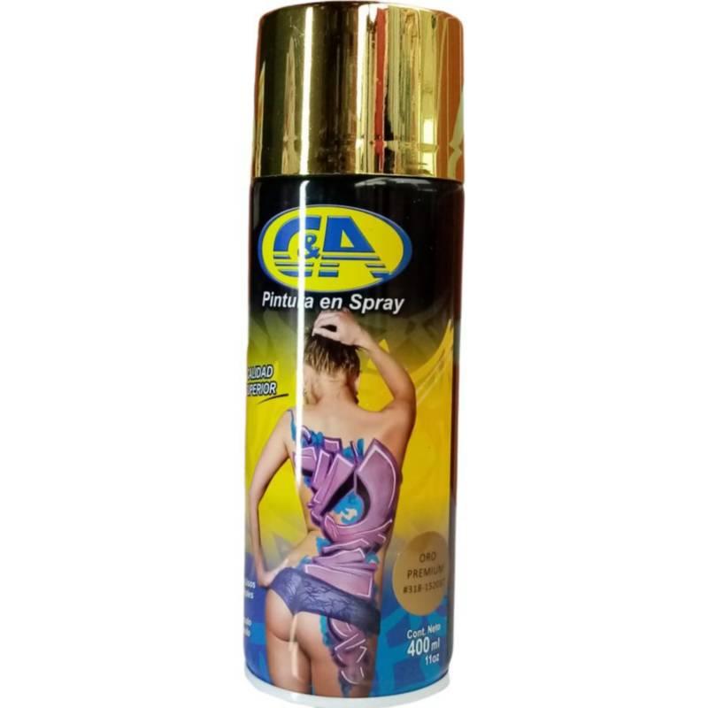 Pintura en spay oro premium (#318-152037) C&A 593